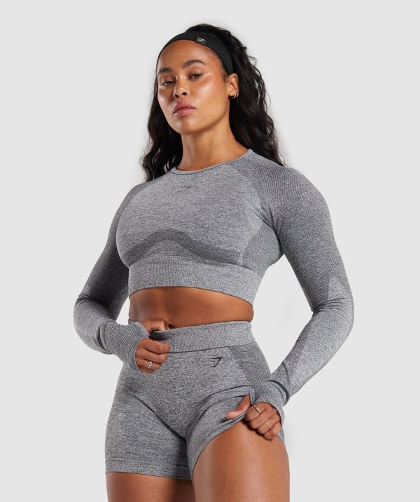 Flex Long Sleeve Crop Top - Image 6