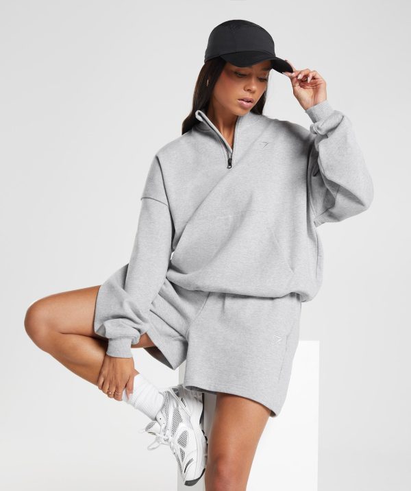 Rest Day Sweats 1/2 Zip Pullover - Image 4