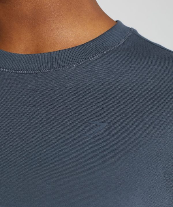 Cotton Oversized Long Sleeve Top - Image 6