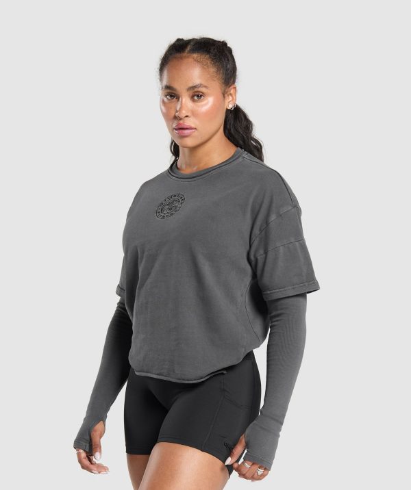 Premium Legacy Washed 2-in-1 Long Sleeve - Image 3