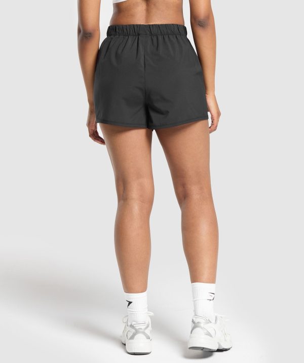 Scallop Hem Shaped Shorts - Image 2