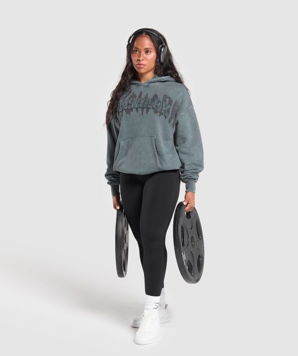 Grunge Oversized Hoodie - Image 4