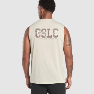 Script Graphic Cut Off Tank