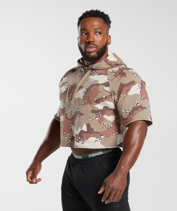 Legacy Short Sleeve Crop Hoodie - Image 3