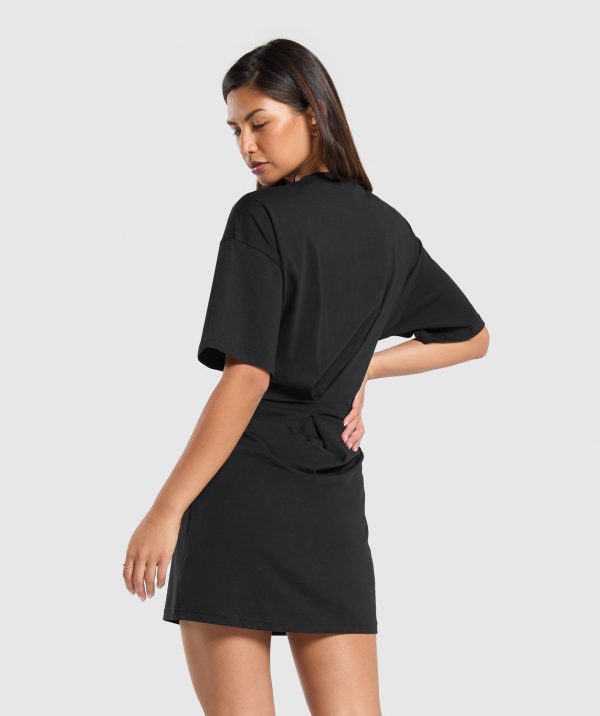 Lifting Longline T-Shirt Dress - Image 2