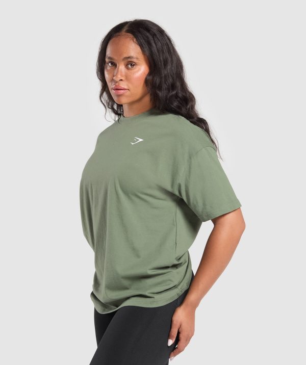 Adapt Camo Graphic Oversized Top - Image 2