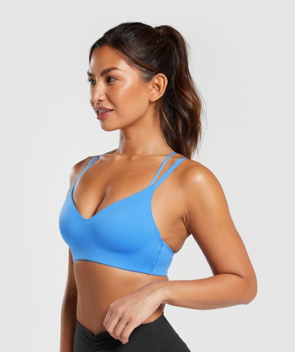 Strappy Back Light Support Sports Bra - Image 3