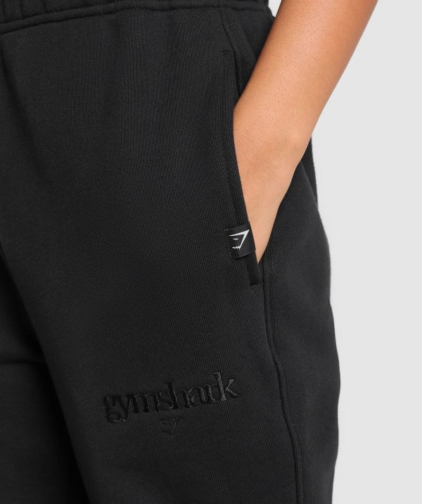 Embroidered Logo Oversized Joggers - Image 5