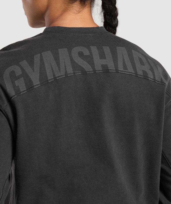 Power Oversized Long Sleeve Top - Image 5