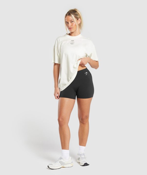 Care Label Graphic Oversized T-Shirt - Image 4