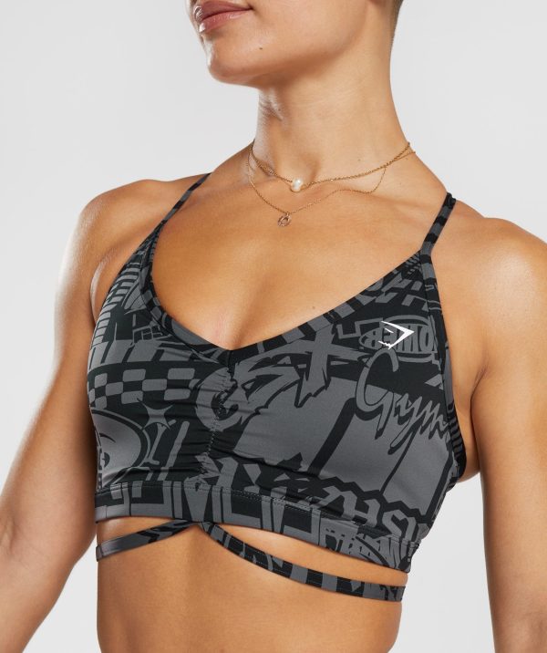 GS Power Strappy Sports Bra - Image 6