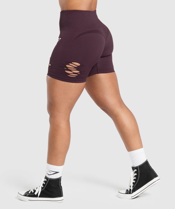 Gains Seamless Distressed Shorts - Image 3