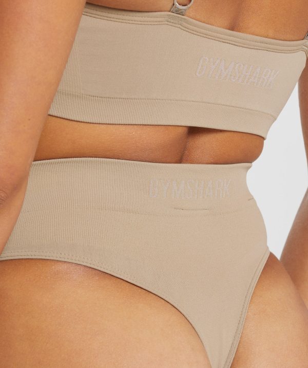 Seamless High Waisted Thong - Image 5