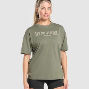 Collegiate Lifestyle Oversized T-Shirt