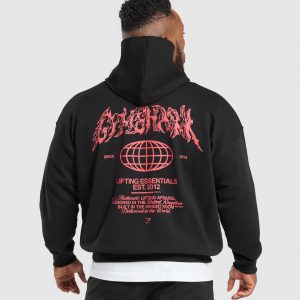 Metal Lifting Graphic Hoodie