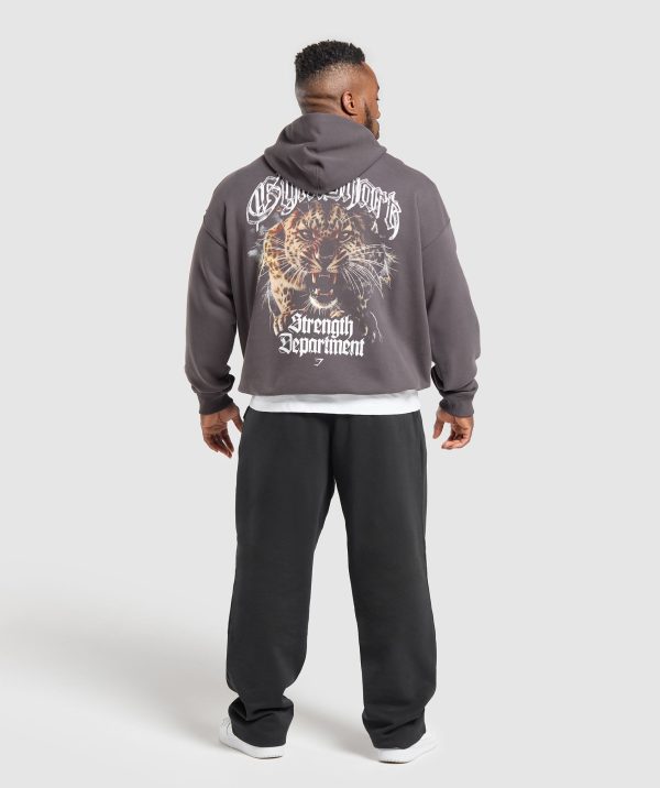 Strength Department Animal Oversized Hoodie - Image 4