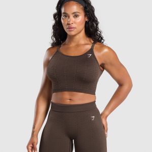 Adapt Monogram Seamless Midi Tank