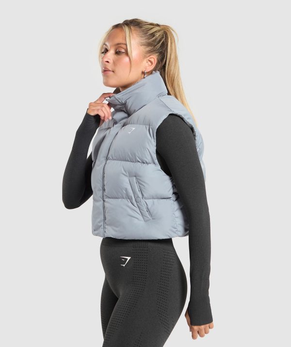 Cropped Midi Gilet - Image 3