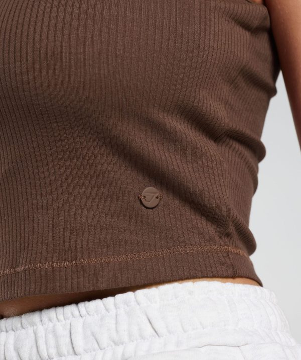 Cotton Rib Midi Tank - Image 3