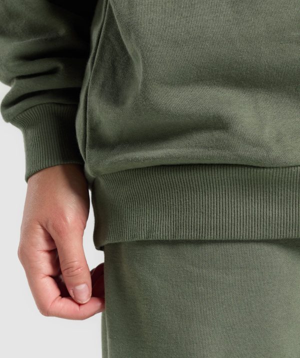 Collegiate Lifestyle Oversized Sweatshirt - Image 7