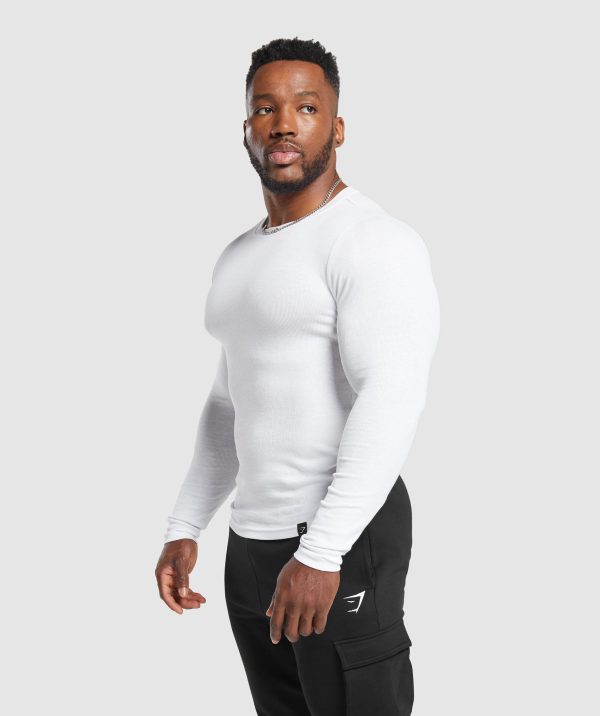 Ribbed Long Sleeve T-Shirt - Image 3