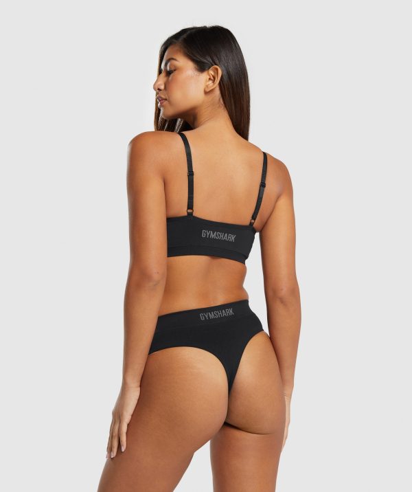 Seamless High Waisted Thong - Image 4