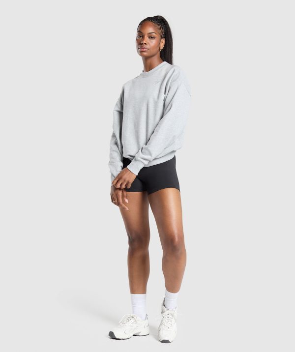 Rest Day Sweats Oversized Crew - Image 4