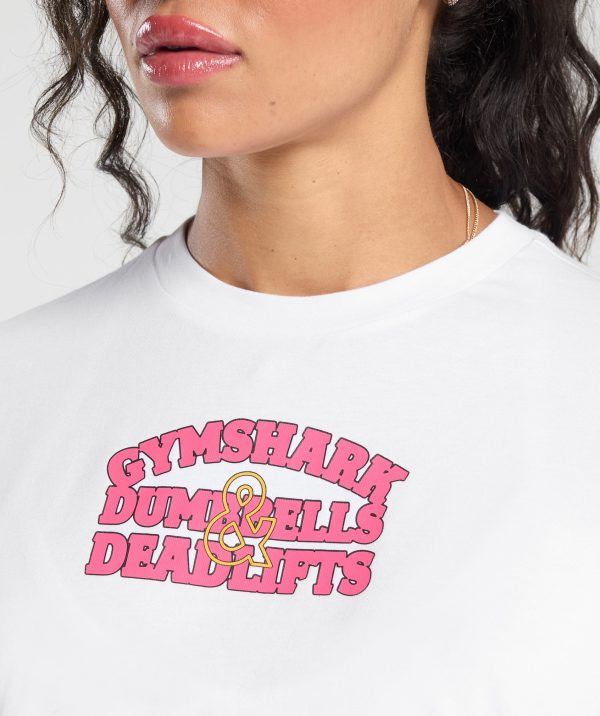 Dumbells & Deadlifts Oversized T-Shirt - Image 5