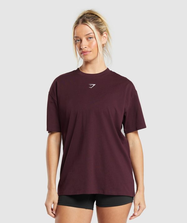 Fraction Oversized T-Shirt - Image 2