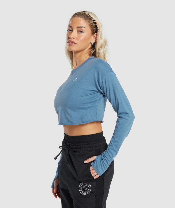 Lifting Long Sleeve Crop Top - Image 3