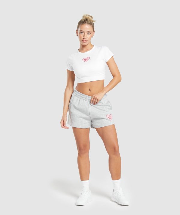 Love Hearts Crop Top - Image 4