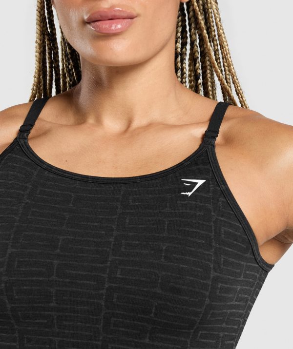 Adapt Monogram Seamless Midi Tank - Image 5