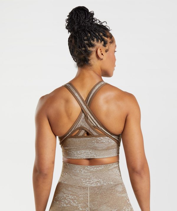 Adapt Camo Seamless Sports Bra - Image 2