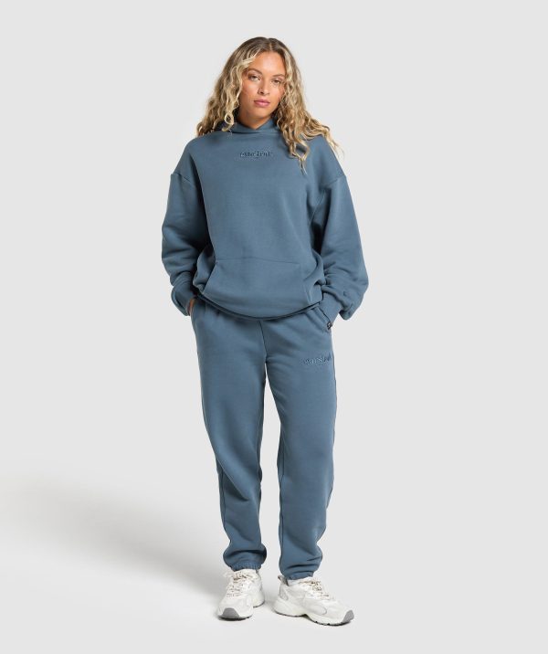 Embroidered Logo Oversized Joggers - Image 4