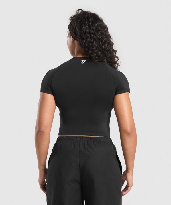 Built In The Weight Room Baby Tee - Image 2