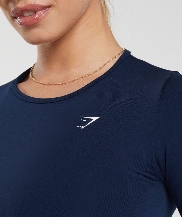 Everyday Seamless Long Sleeve Crop Top - Image 5