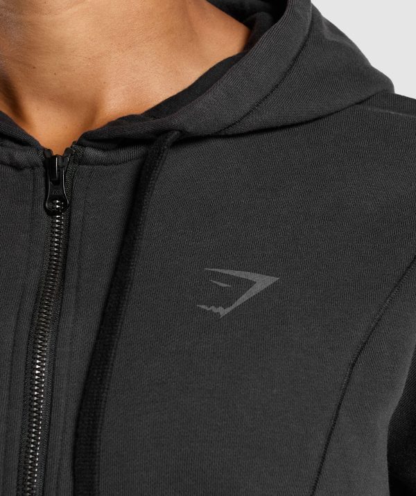 Power Oversized Zip Hoodie - Image 6