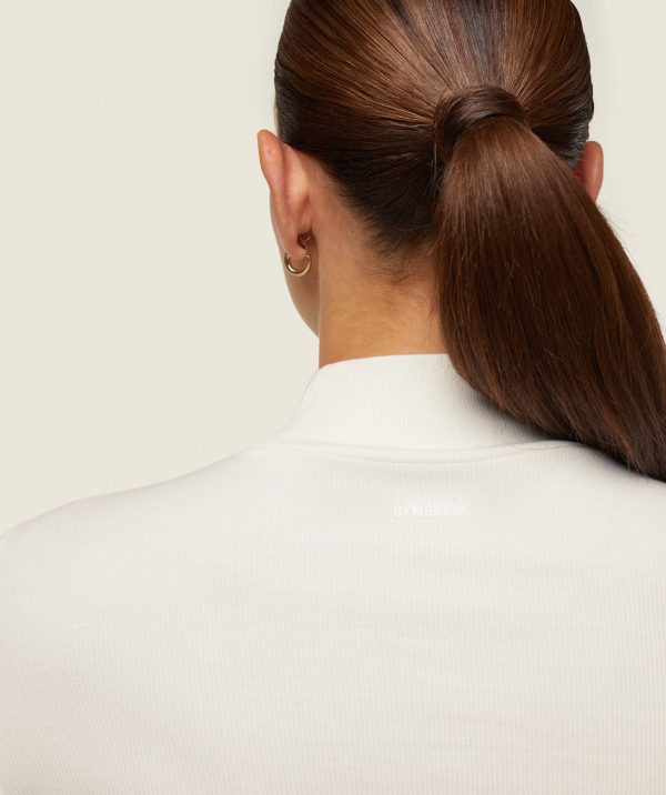 everywear Long Sleeve Ribbed Turtle Neck - Image 5