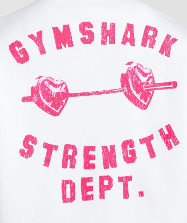 Barbell Hearts Oversized Sweatshirt - Image 5