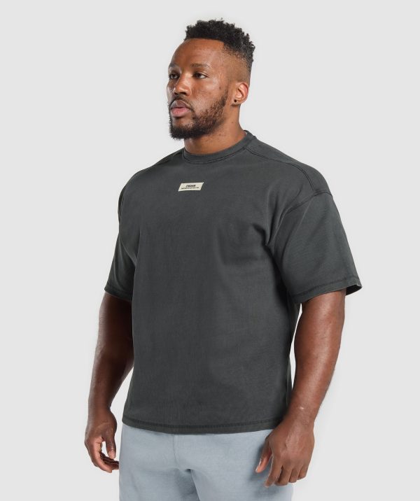 Heavyweight Rib Short Sleeve Crew - Image 3