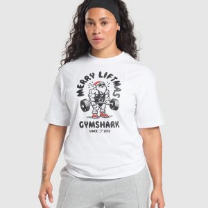 Merry Liftmas Oversized T-Shirt