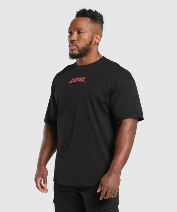 Metal Lifting Graphic T-Shirt - Image 3