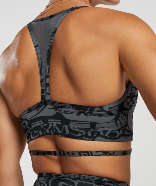 GS Power Strappy Sports Bra - Image 5