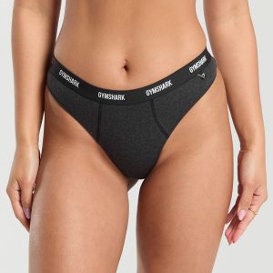 Rib High Rise Thong