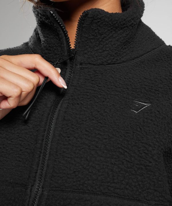 Elevate Fleece Midi Jacket - Image 5