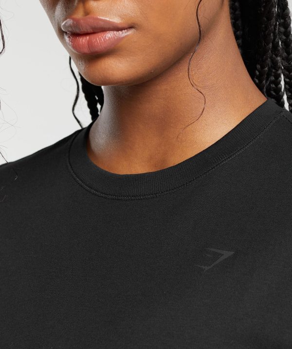 Cotton Oversized Long Sleeve Top - Image 5