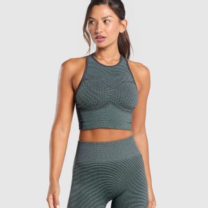 Sport Seamless Cropped Tank