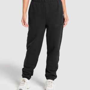 Embroidered Logo Oversized Joggers