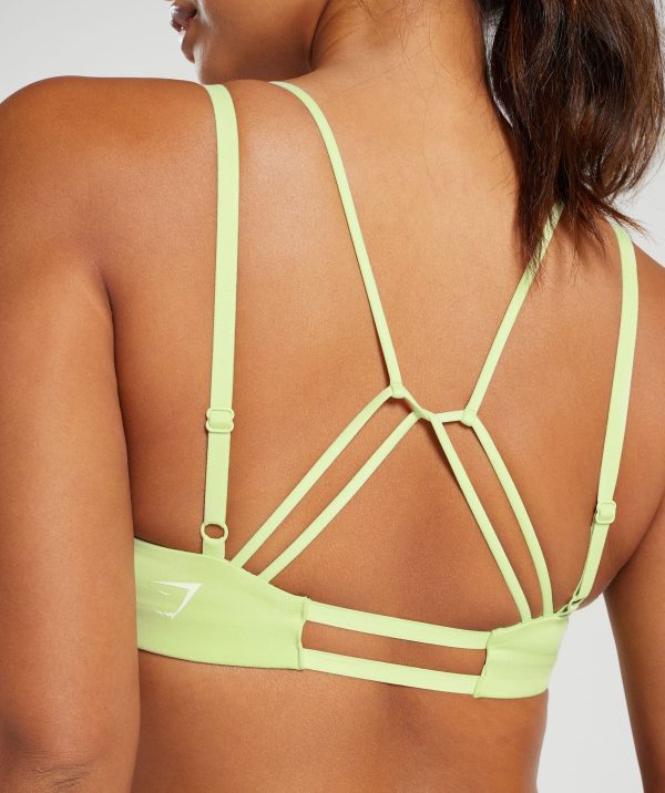 Strappy Back Light Support Sports Bra - Image 5