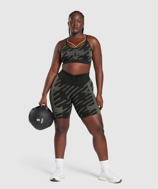 Apex Limit Seamless Ruched Sports Bra - Image 5